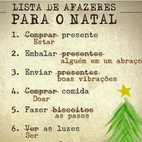 AGENDA NATAL